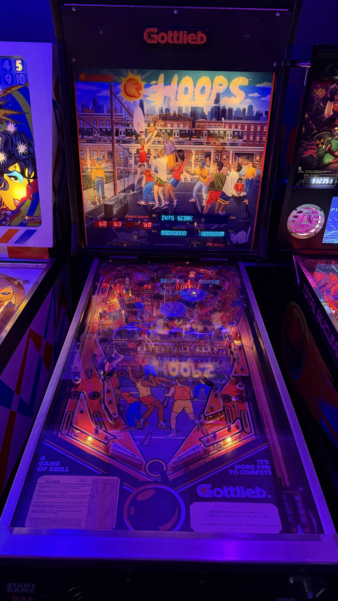 Hoops Pinball